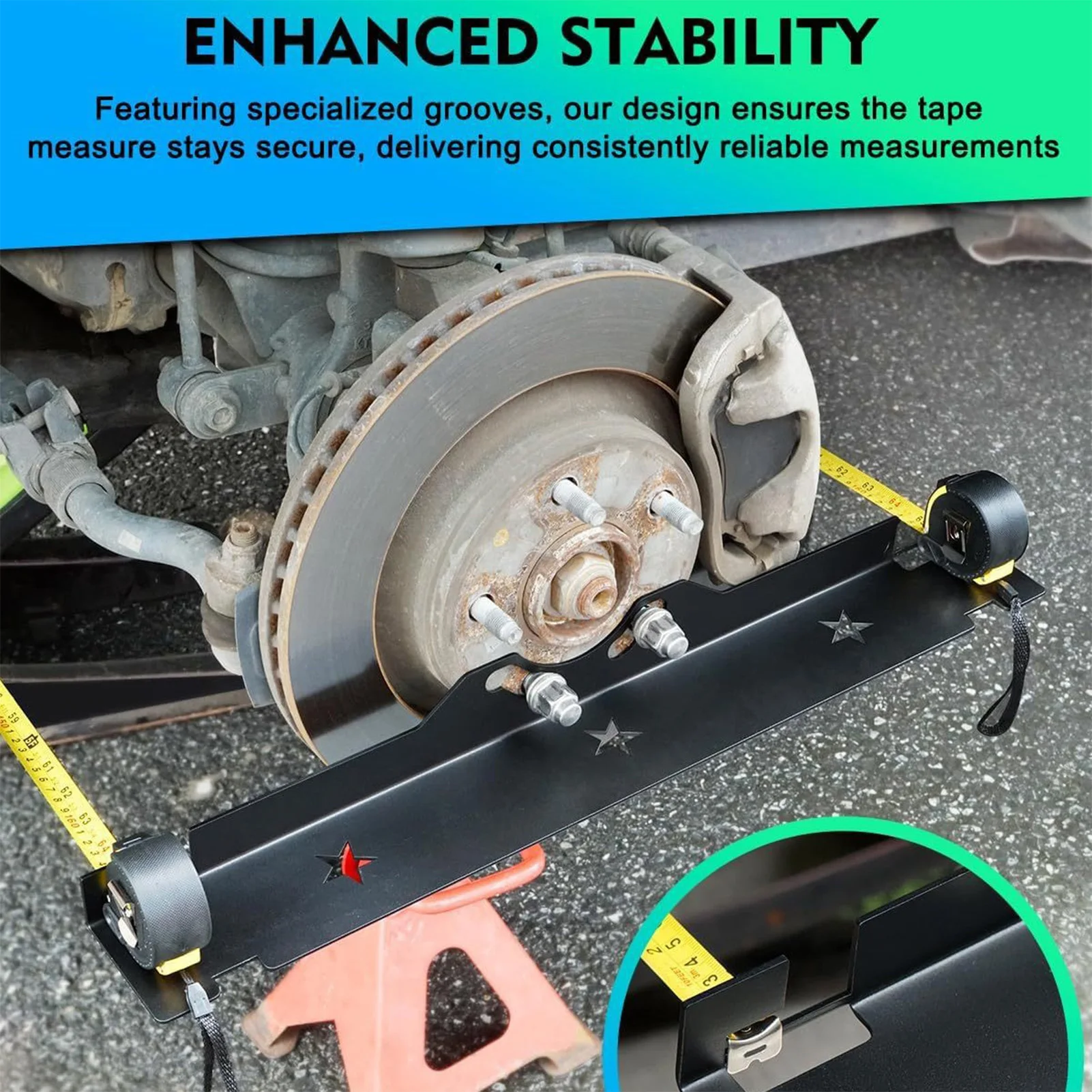 Professional Wheel Alignment Tool with Sturdy and Durable Material Extensive Compatibility Suitable for Improving Driving