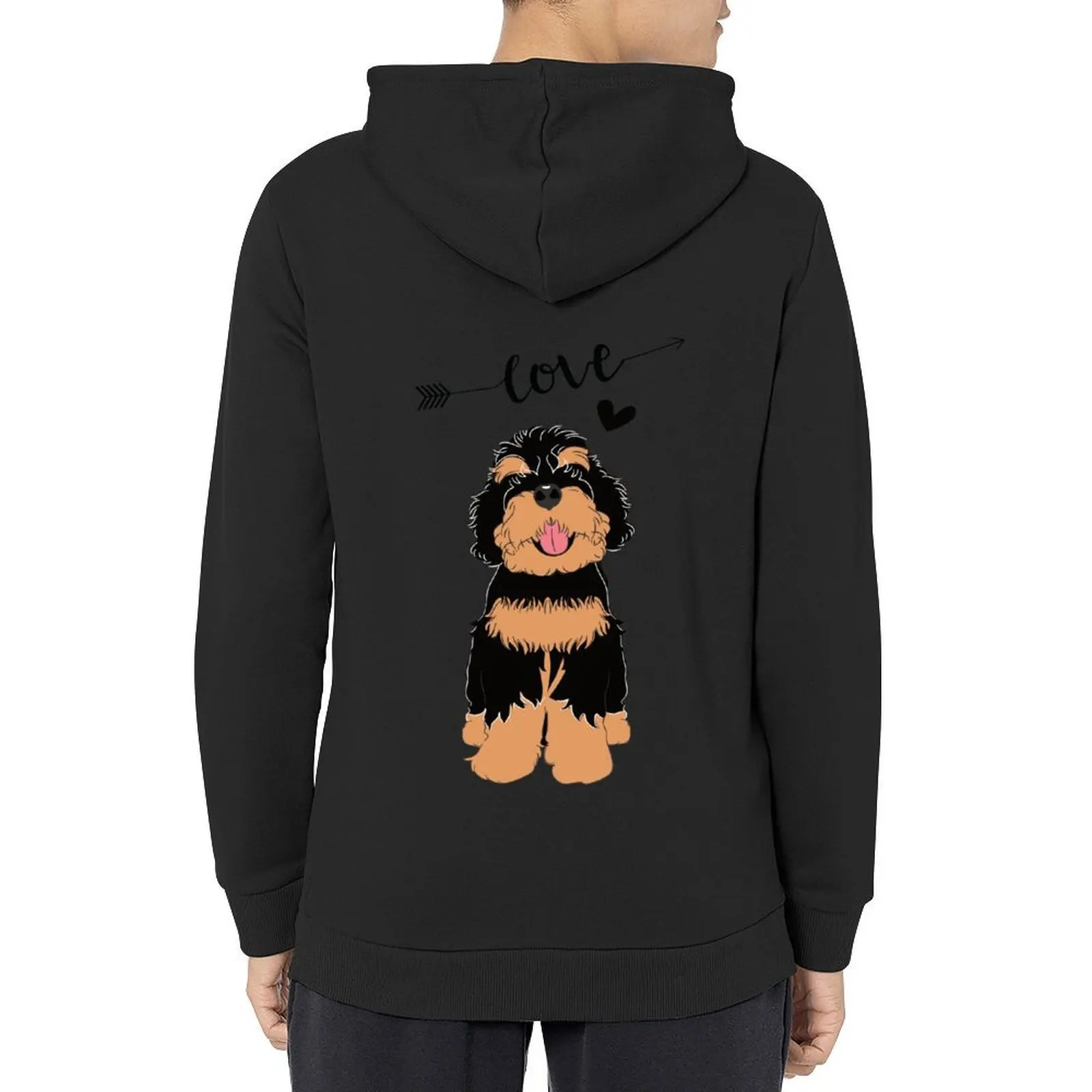 

LOVE Phantom Bernedoodle Hoodie men clothes mens designer clothes clothes for men autumn new features of hoodies & sweatshirts