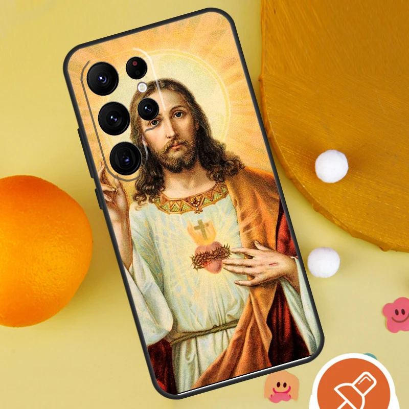 Divine Mercy Jesus Case For Samsung Galaxy S23 Ultra S21 S22 Plus S20 FE S8 S9 S10 Note 10 Plus Note 20 Ultra