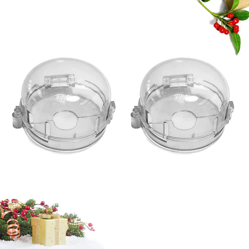 2pcs Gas Stove Covers Universal Transparent Child Safe Oven Knob Protectors Kitchen Safety Stove Knob Covers For Childproofing