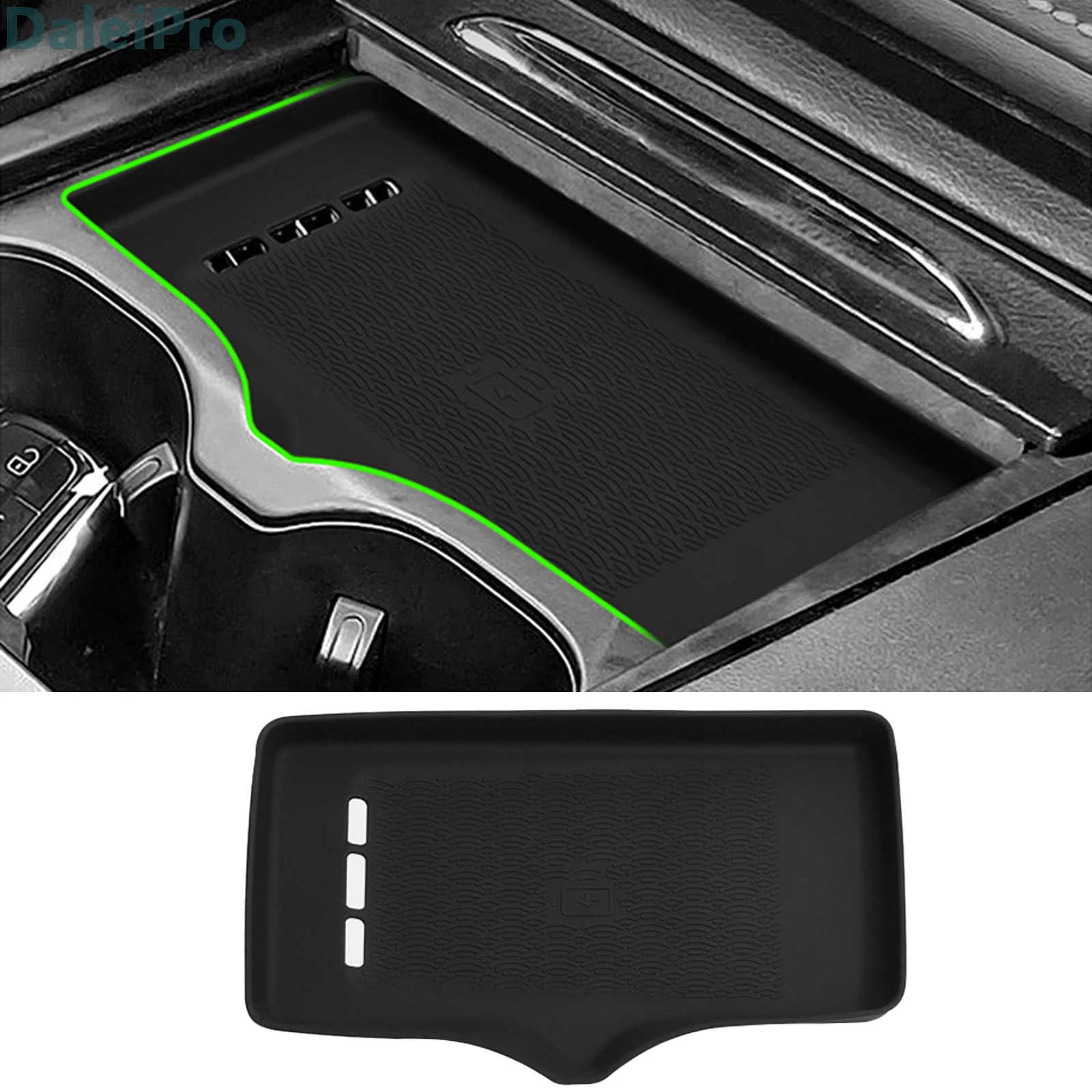 For Chery Omoda C5 EV 2024-2025 Anti-Skid Mat Charger Panel Protective Pad Central Console Scratch-resistant Pad Car Accessories