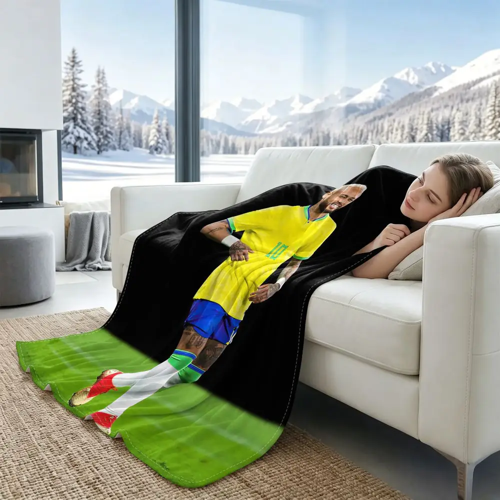 Blonde Athlete Uniform Print Q MAX 0.3 Cooling blanket Sports Lover Leisure Room Soft Cool Rest Wrap
