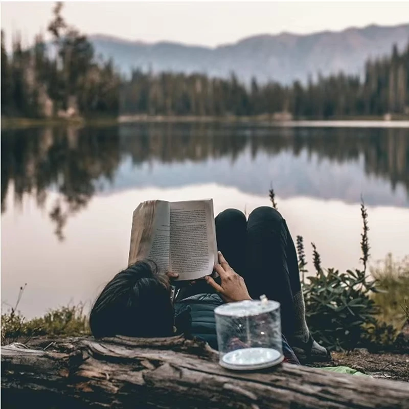

D5 Inflatable Solar Light Waterproof Camping Lantern Portable Foldable Lamp For Outdoor Hiking Travel Backpacking Emergency Use