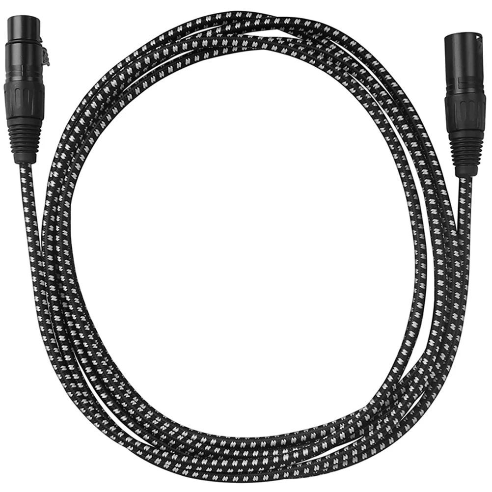 

Audio Line Xlr Cable Microphone Male to Female for Microphones Cables Cords Nylon Thread Wire