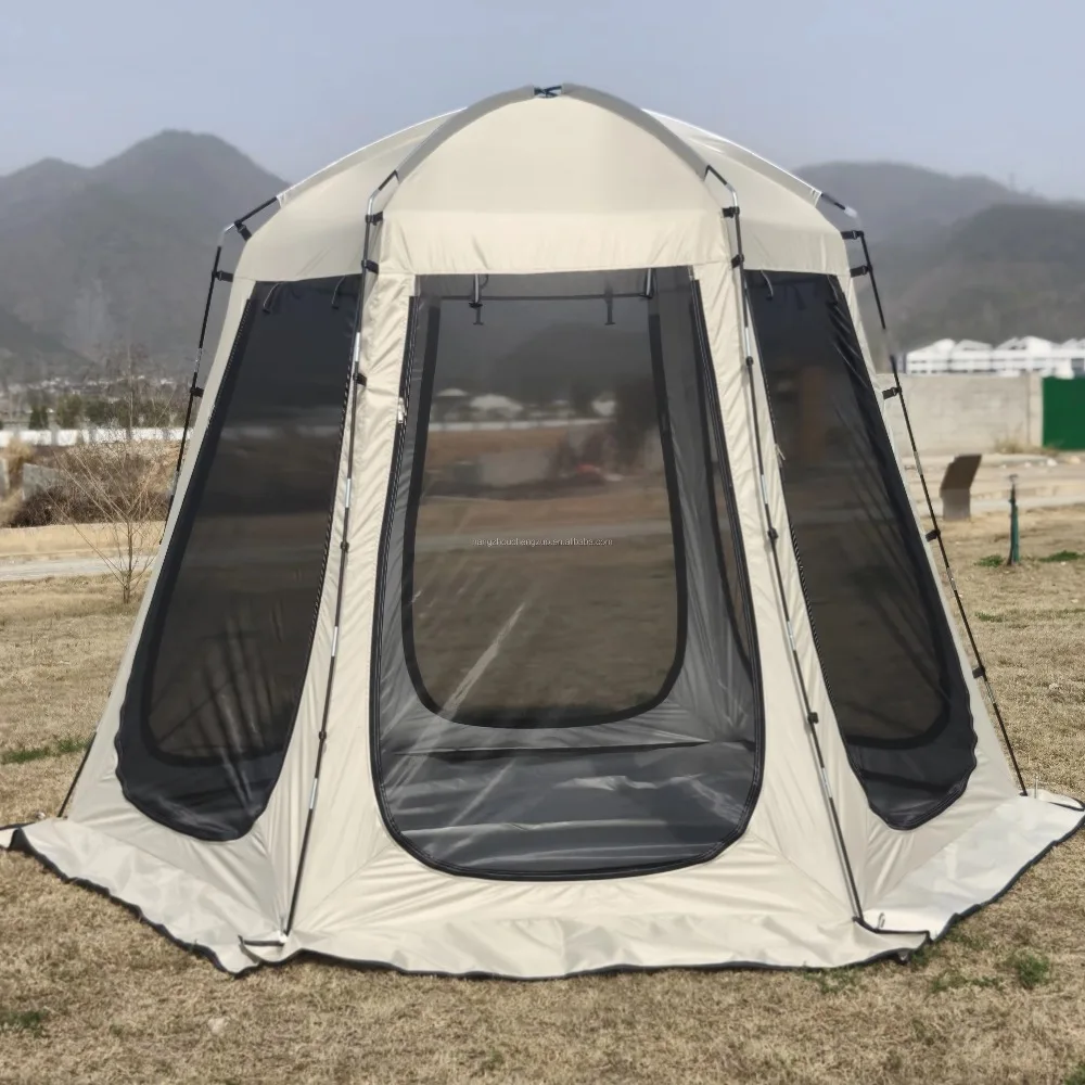 

Camping Screen Tent - Portable Screen Canopy 4 Person&UV Resistant Sun Shelter,Easy to Set Up&Mosquito Net Tent,mesh Tent
