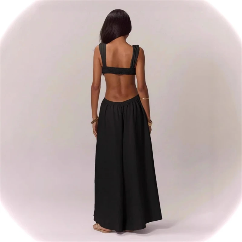 Chic Women's Cut Out Layered Irregular Party Dresses Special Occasion Outfits Loose Ruched Night Out Vestidos Clubwear