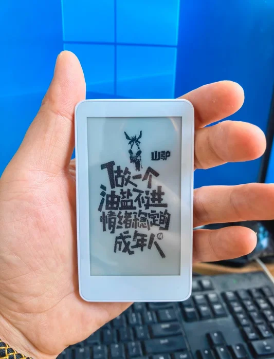 

Портативный электронный ридер Murphy с 3,7-дюймовым экраном, защитой для глаз и возможностью настройки.