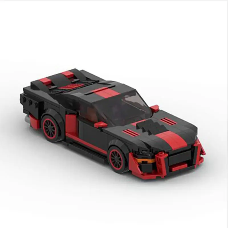 AIAIAITOY Technical  Shelby GT500 Speed Champions Black Sports Cars Building Blocks Bricks Set Kids Toys Gifts For Boys & Girls