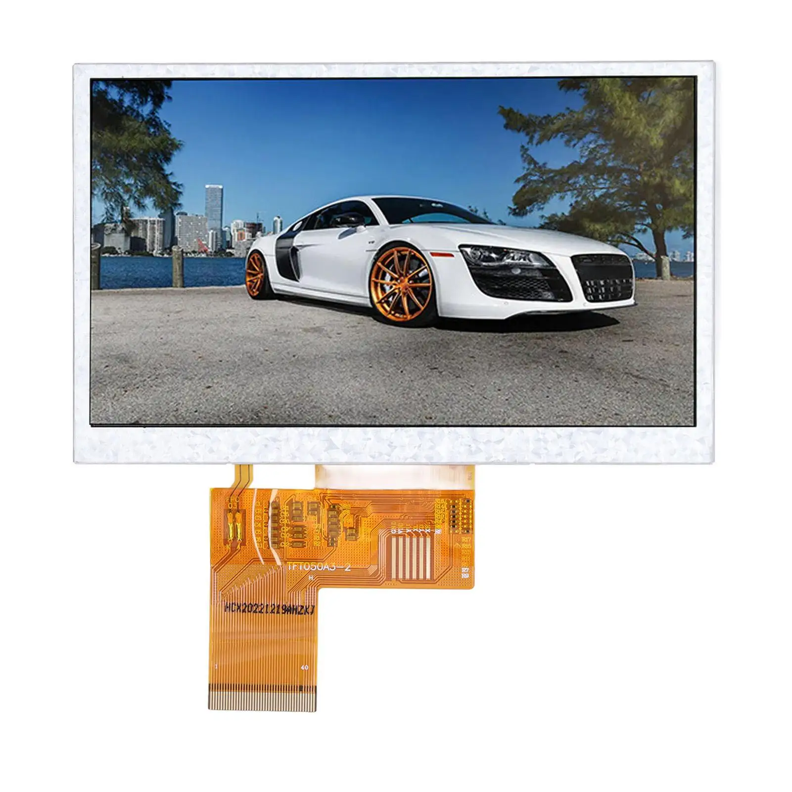 5 Inch Touchscreen RGB Display 480x272 for doorbell Face Recognition - Industrial  Screen