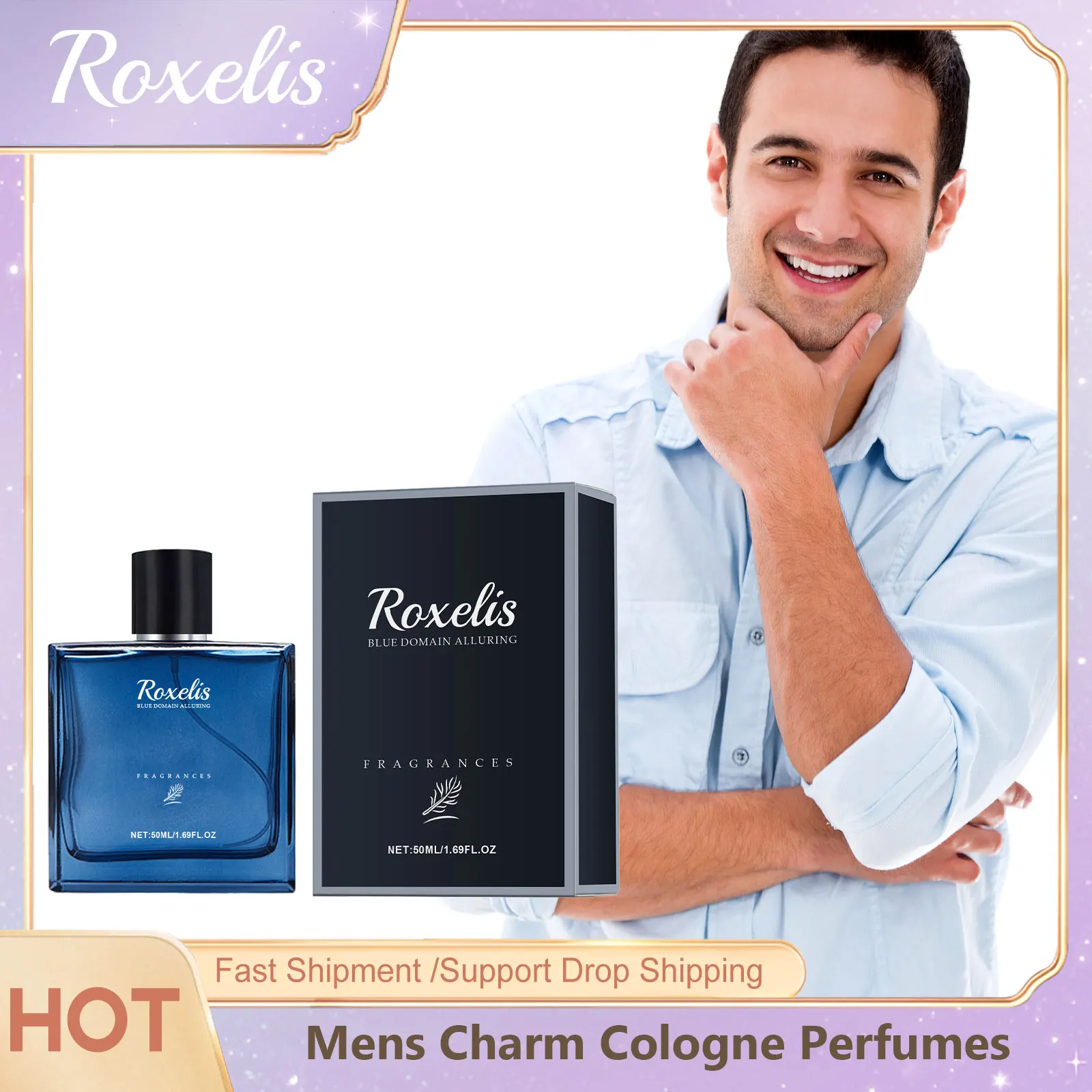 Roxelis Heren Keulen Geuren Spray Sandelhout Parfum Originele Dating Sfeer Deodorant Charmant Feromoon Eau De Parfum