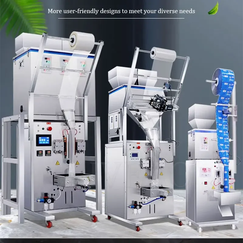 

excellent Multi-Function Automatic Pouch Food Grain Granule Spice Sachet Back Seal Powder Weighing Packing Filling Machine