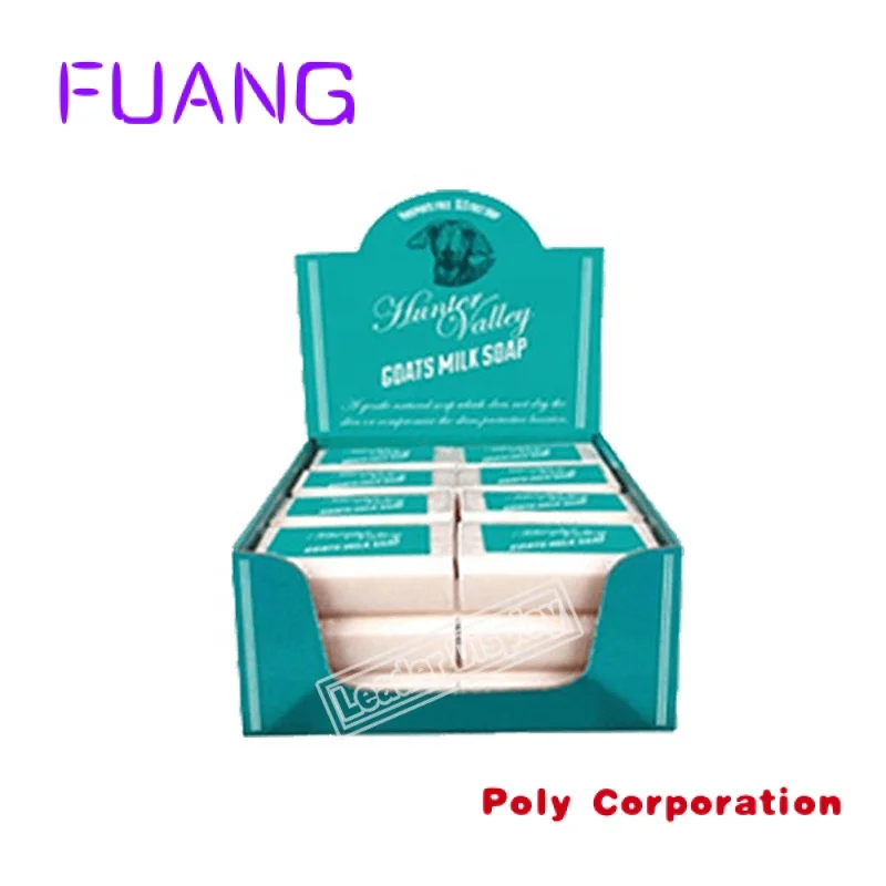 Papier Einzelhandel Promotion Counter Top Seife Pappe Display Stand
