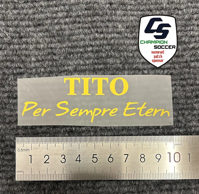 2013-14 barce TITO PER SEMPRE player issue match details MDT