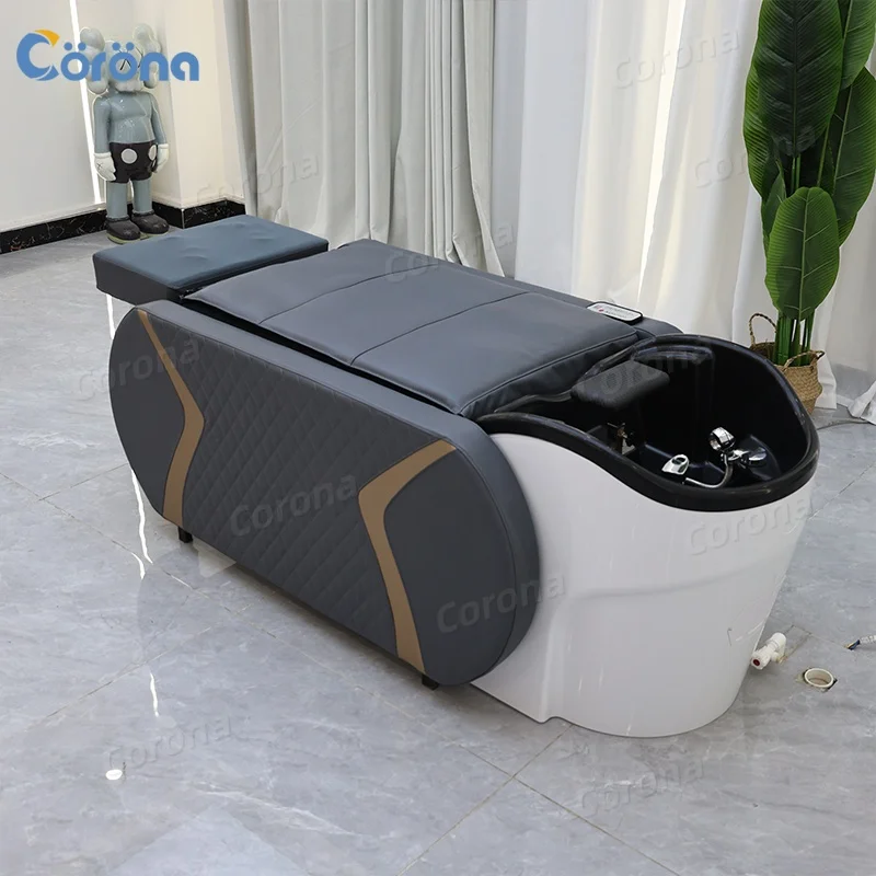 

Electric Massage Shampoo Bed Electric Hair Spa Washing Bed Head Spa Massage Shampoo Bed with Head Therapy