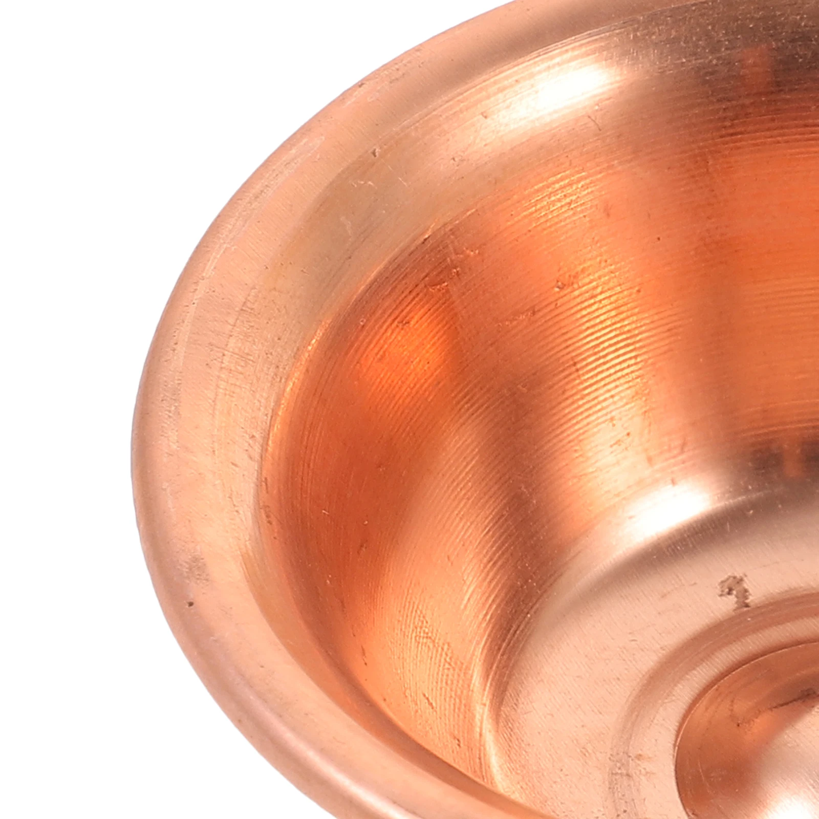 

Copper Offering Holy Water Cup Ornamental Supplies Worship Bowl Vintage Temple Decorative Bowl For