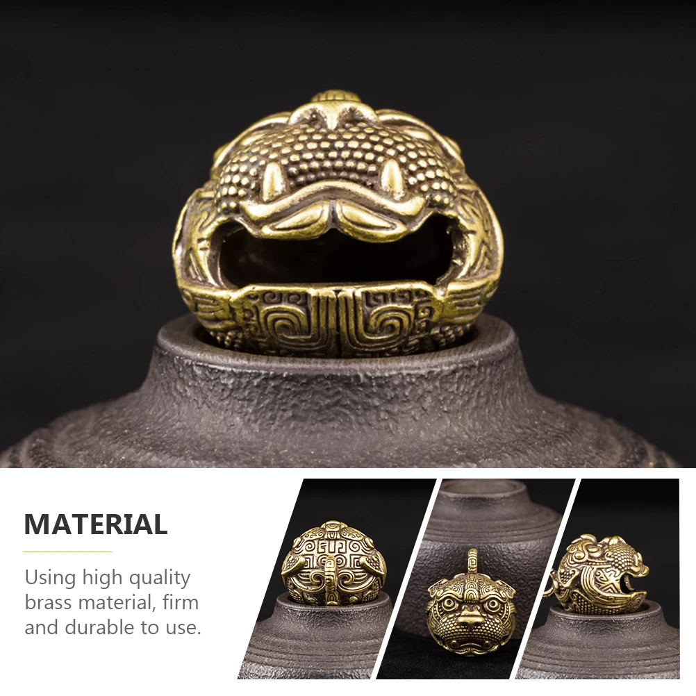 

2Pcs Pixiu Key Pendant DIY Key Ring Decor Portable Lightweight Not Easy to Fade Creative Gift Creative Pendant