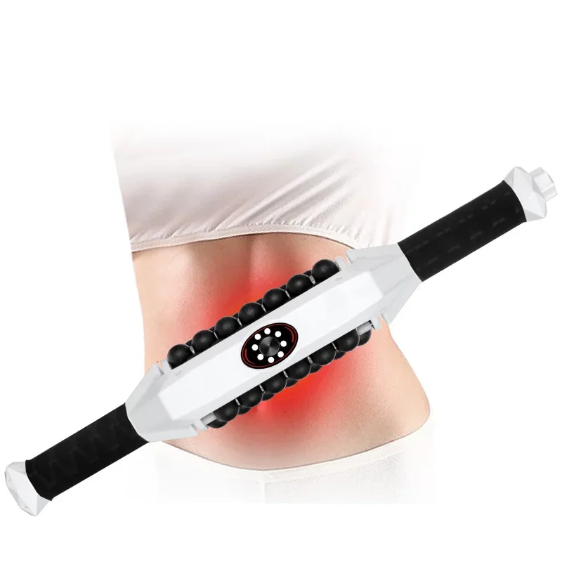 Athlete's new physiotherapy muscle roller hind leg calf massager