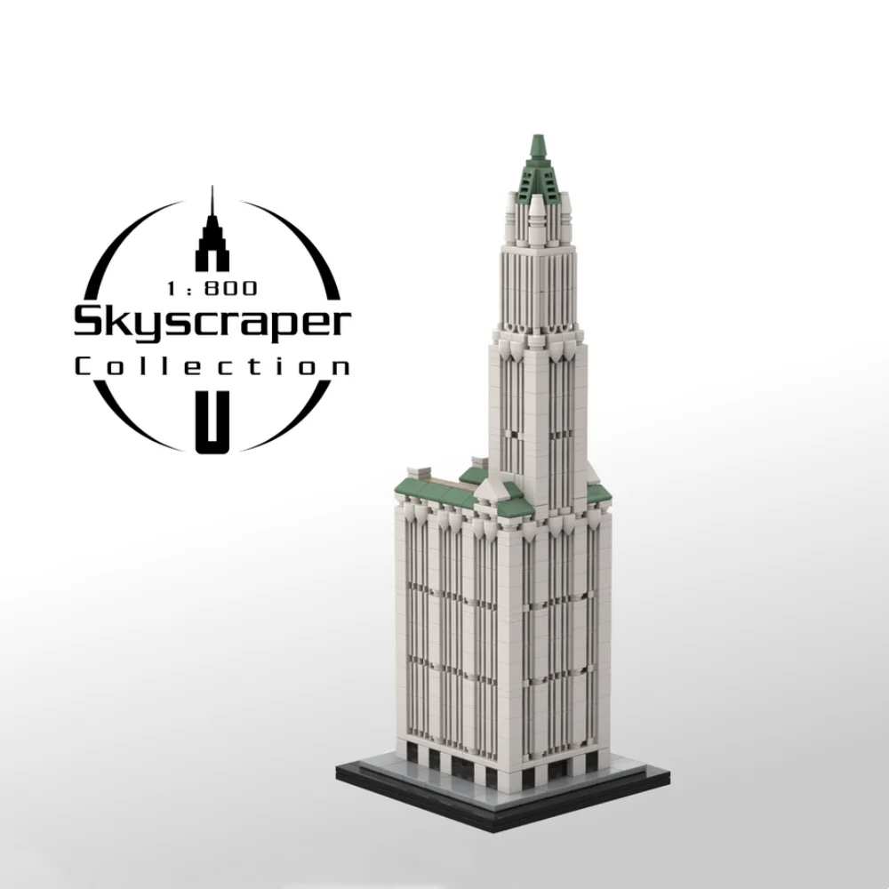 

Модель Детского конструктора Woolworth Building 1: 1117 от SPBrix, Инструкция PDF, модель Детского конструктора, игрушка для детей, 800 шт.