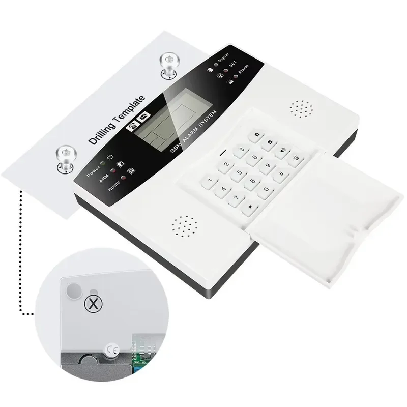 House Burglar Alarm Kit Auto D - Home Security Alarm System reseña y precio