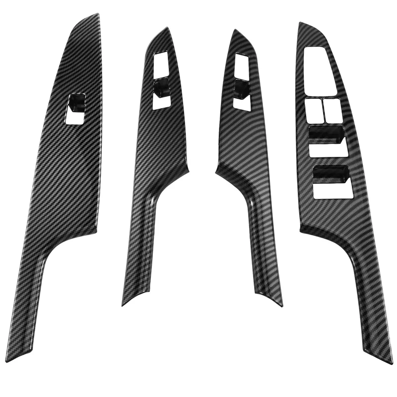 Auto-interieur Accessoires ABS Trim Kit Binnendeur Armsteun Venster Lift Schakelpaneel Cover Voor Hyundai Tucson 2015-2019