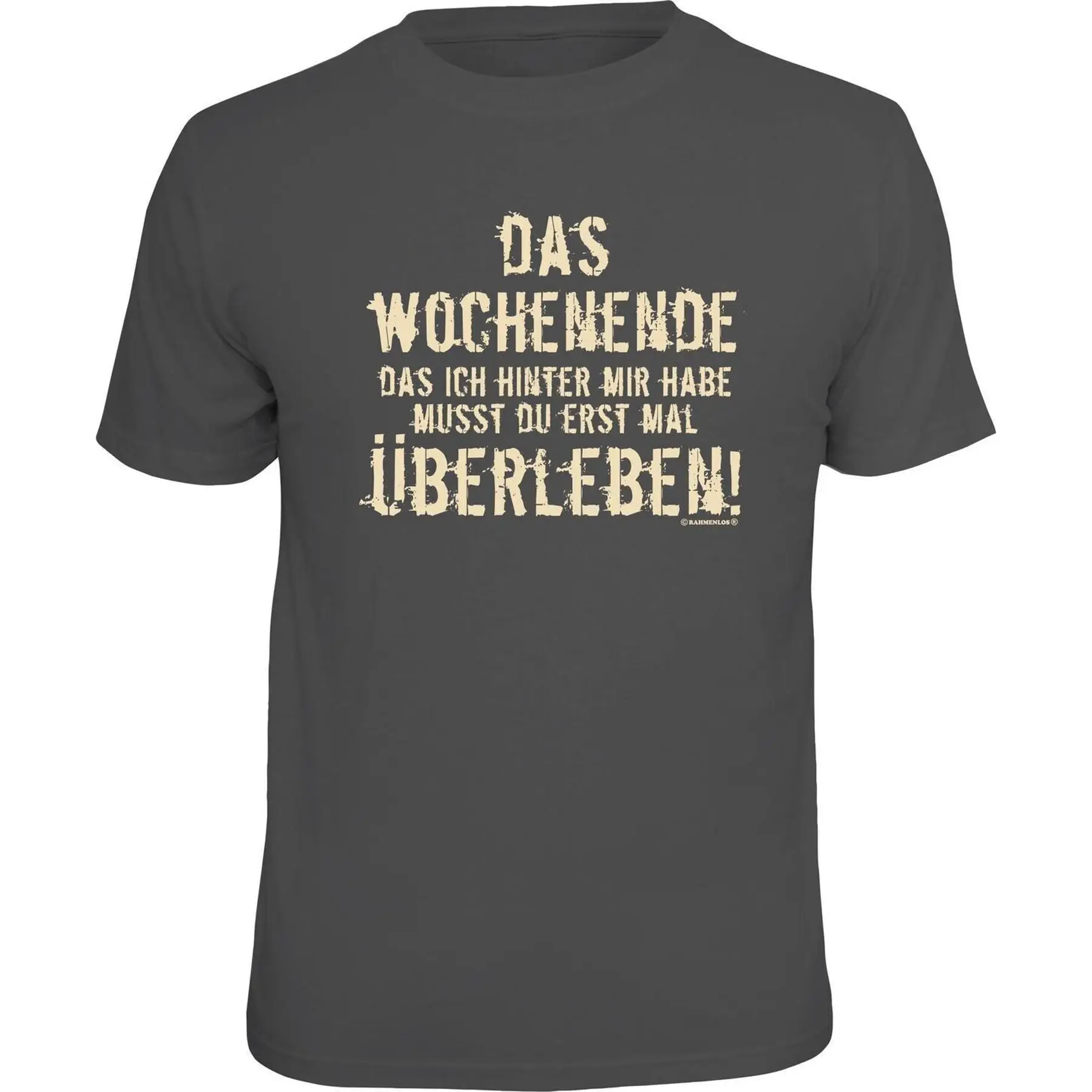 

Забавная футболка The Weekend Survival Мужские подарочные рубашки с принтом