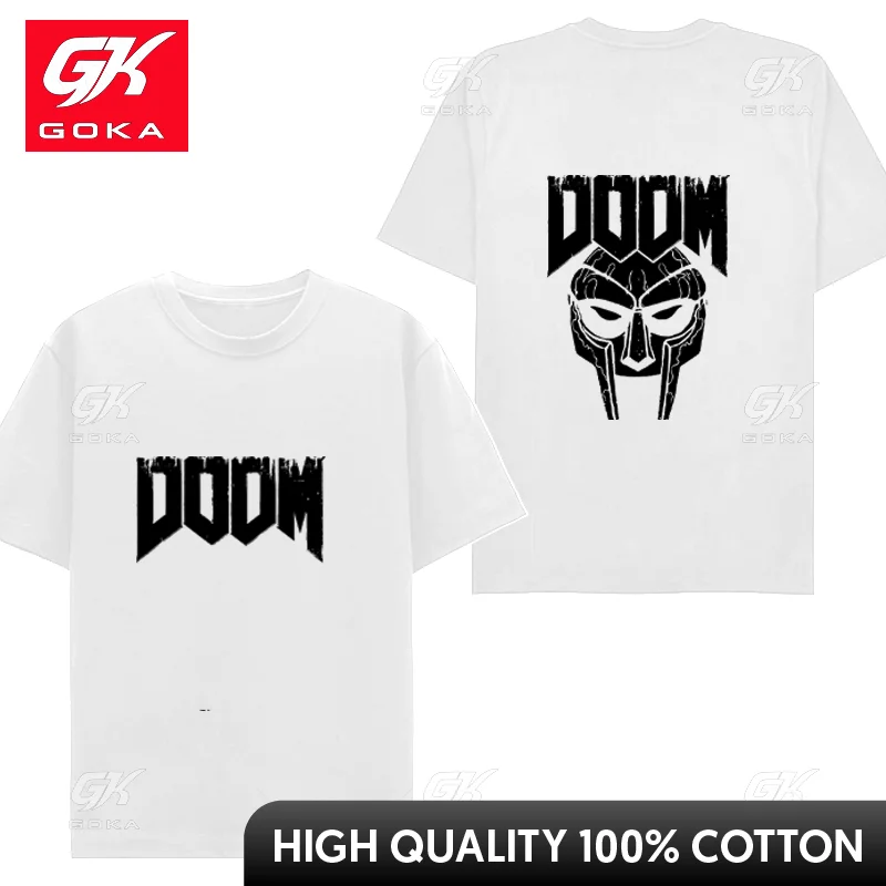 Rapper Mf Doom Doomsday Graphic T Shirt Men's Women's Hip Hop Rap Washed Vintage Male Fashion Hup Hop Cool Short Sleeve Unisex