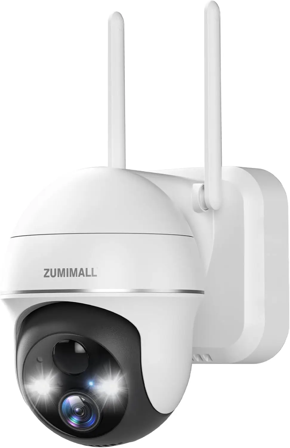 

Wireless Outdoor Security Camera 360° 2K, 3MP Night Vision, AI Analysis, Cloud Storage, Alexa Compatible