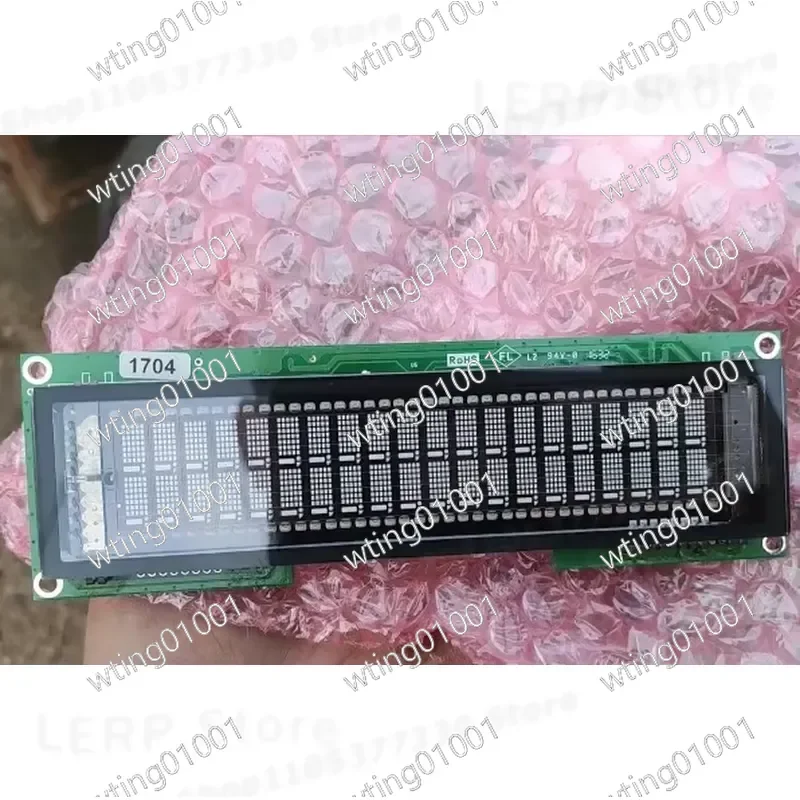 for VFD 2002 Serial Interface Vacuum Fluorescent Module 135x33mm Dot Matrix Character Display Panel with UART Communication