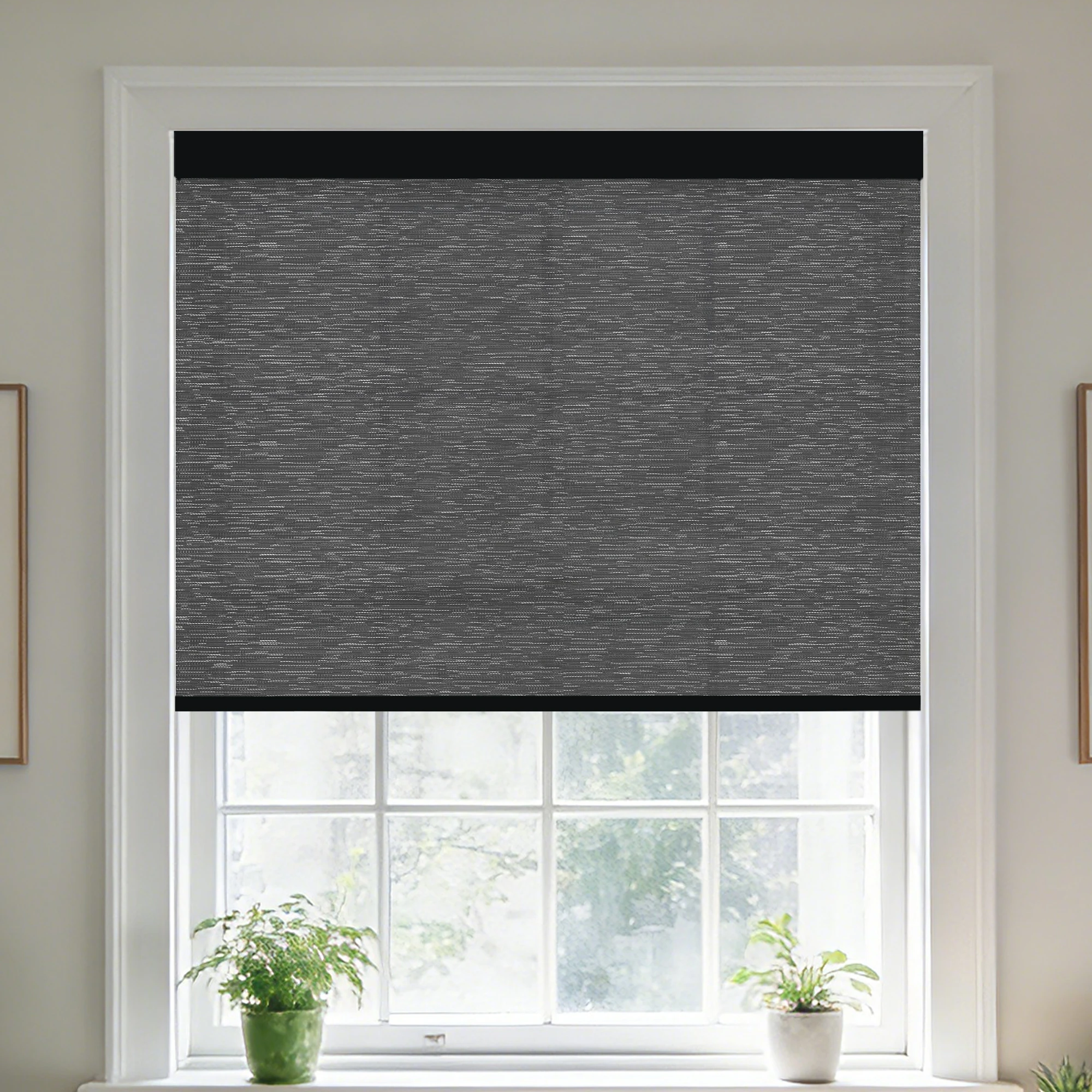 Cordless Roman Shades 100% Blackout Window Blind Privacy Window Shades Thermal Insulated Cordless Window