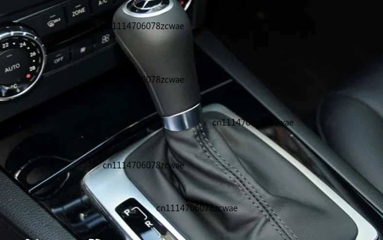 Suitable for Mercedes-Benz W204C180 old C-class gear head shift handball automatic gear head E-class gear rod dust cover