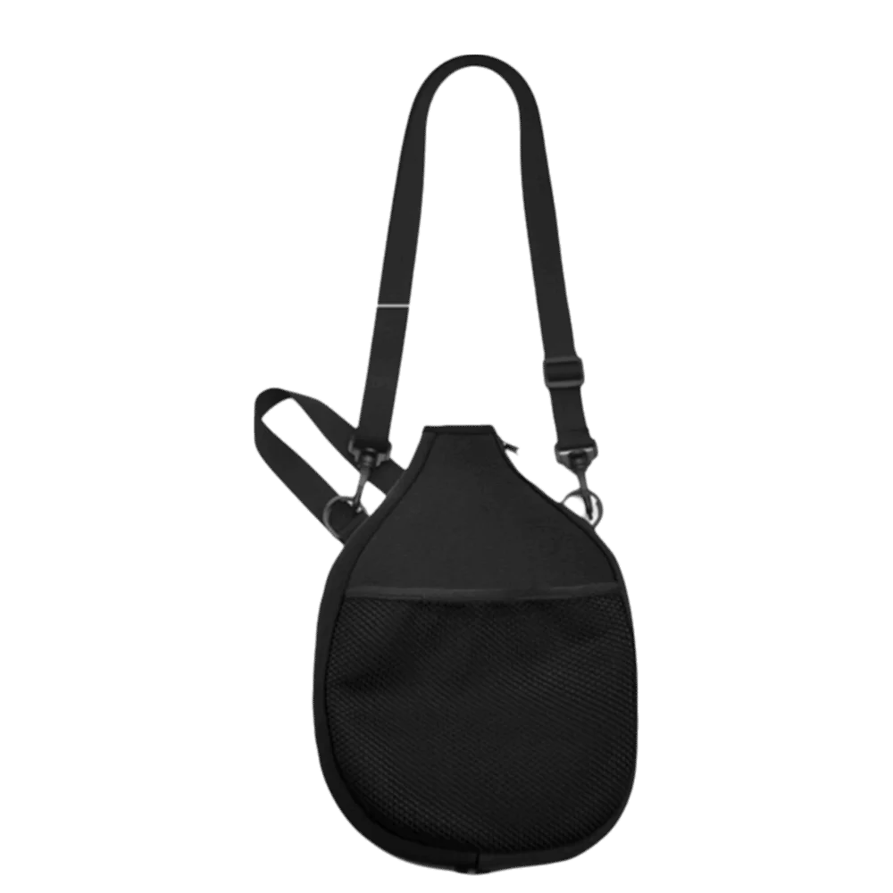 

Neoprene Pickleball Racket Sleeve with Crossbody Strap Waterproof Pickleball Paddle Cover Lightweight Portable Carry Bag