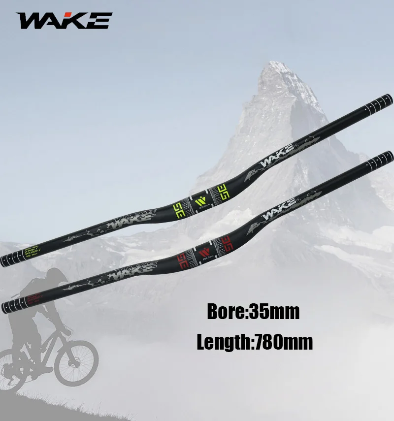 Mountain Handlebar 35mm,for MTB Bike, DH AM XC Alloy, CNC, Black, Lightweight, Oil Slick Handle Bar,78mm