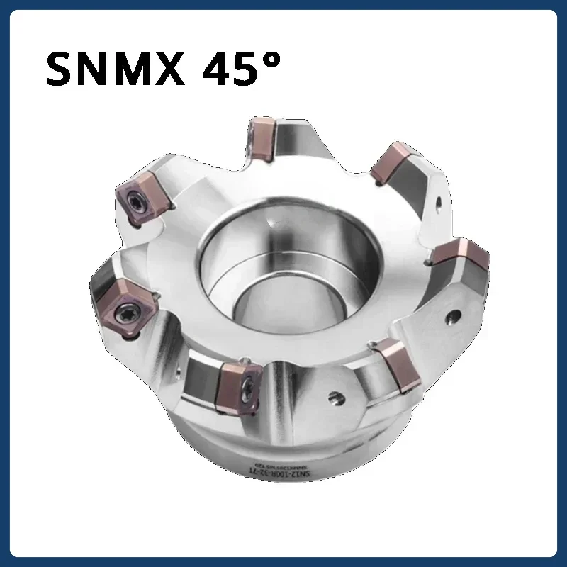 QIYI CNC TOOL 45 Degree Rough Cutting Disc SNMX1205 Fast Feed Milling Cutter Disc SNMX 45° SN12