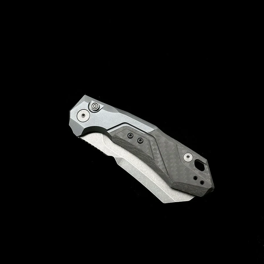 Imagem -04 - Outdoor Folding Pocket Knife Camping Ferramenta Hunting Pocket Edc ks 7850 14 Aluminum Alloy Cpm154