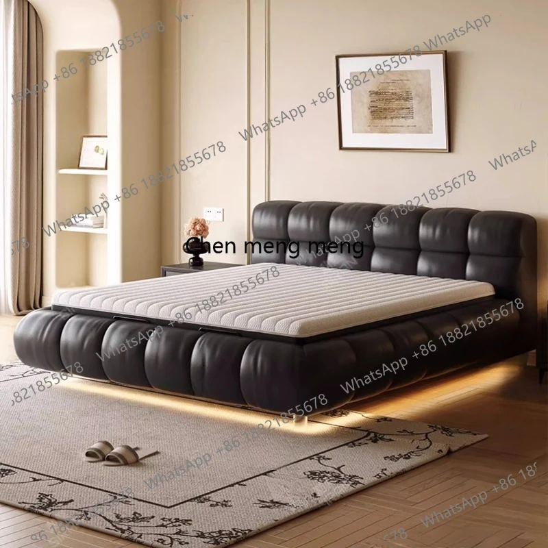 The fully automatic intelligent electric bed can voice zero gravity coaxing sleep, massage lifting, lifting the master bedroom