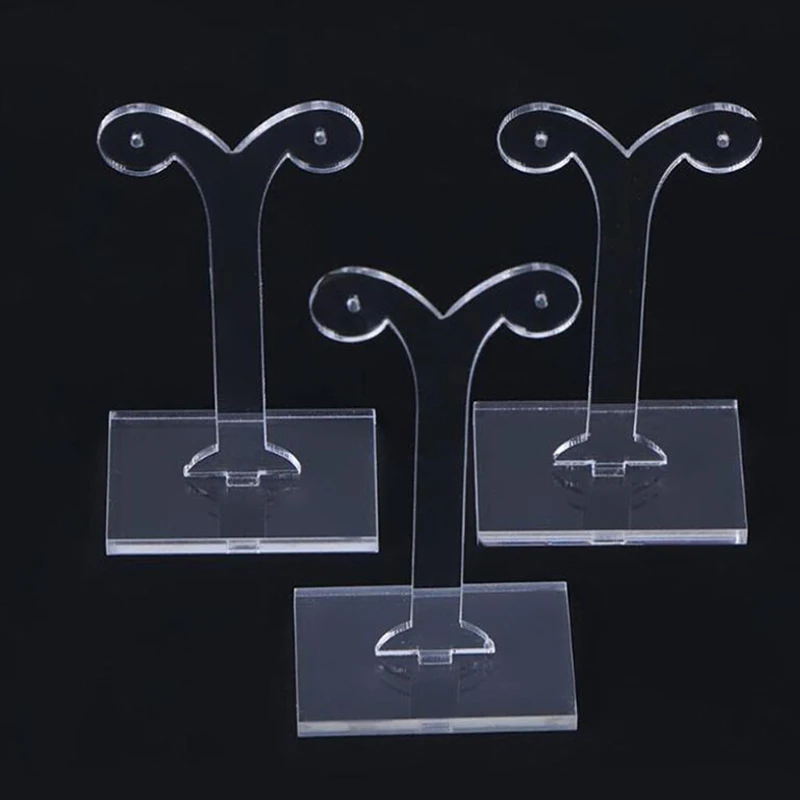 Acryl Ohr stecker Ohrringe Display Rack Stand Schmuck Kleiderbügel organisieren Halter