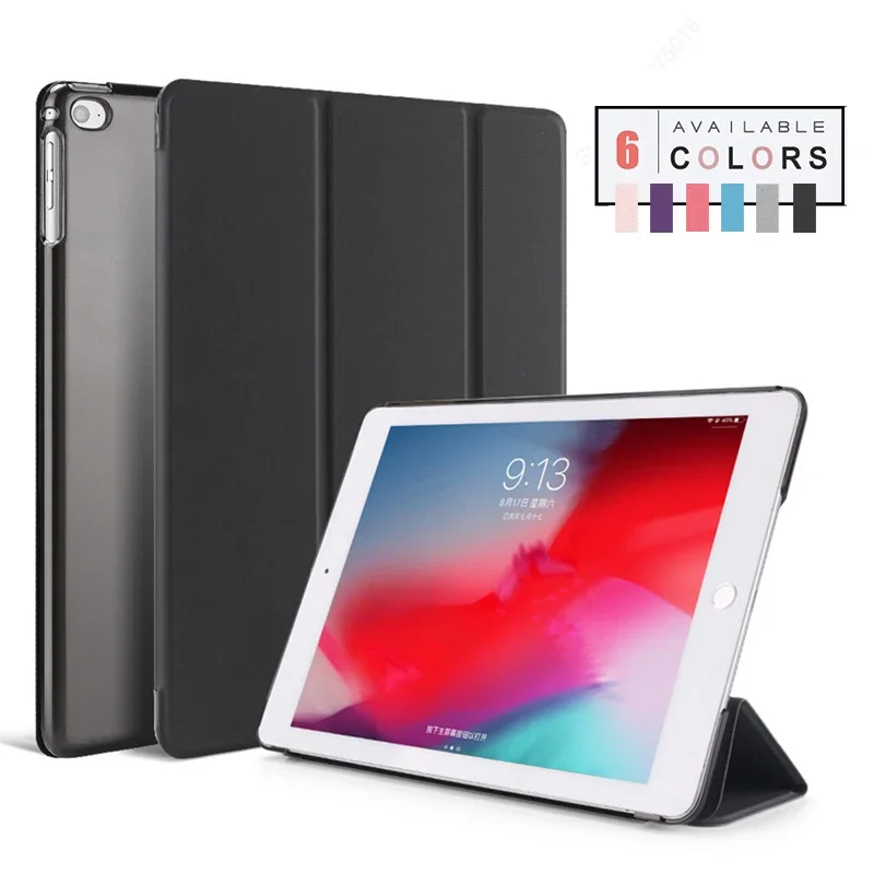 For iPad 10th 9th 8th 7th 6th 5th Generation Case iPad 9.7 10.2 10.9 11 2022 2024 M4 Smart Cover iPad Air 1 2 3 4 5 6 Stand Case