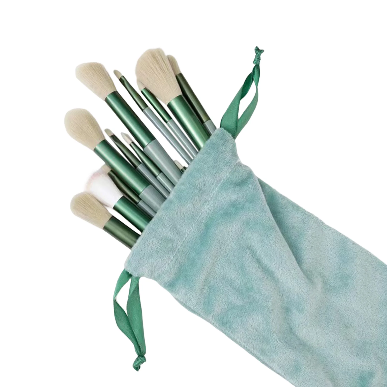 Soft Fluffy Cosmetics Brushes, Misturando a escova, Ferramentas de beleza, Sombra Misturando, Sobrancelha, Delineador, Novo, Quente, 13Pcs