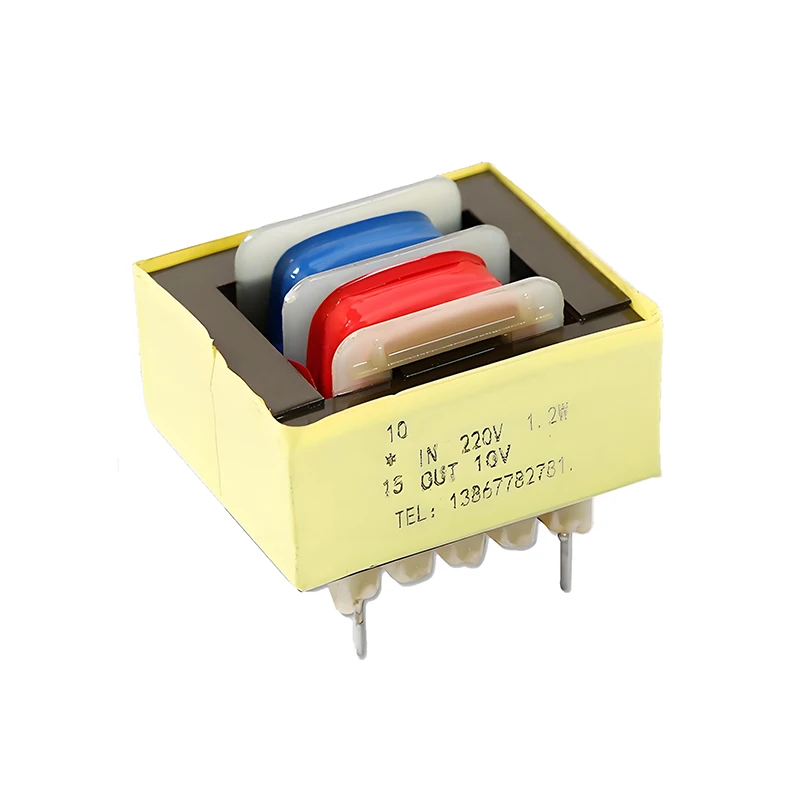 Customized E128-14W Electronic Transformer Coil Potting Low Frequency Power Transformer with Pins for Old Product Category