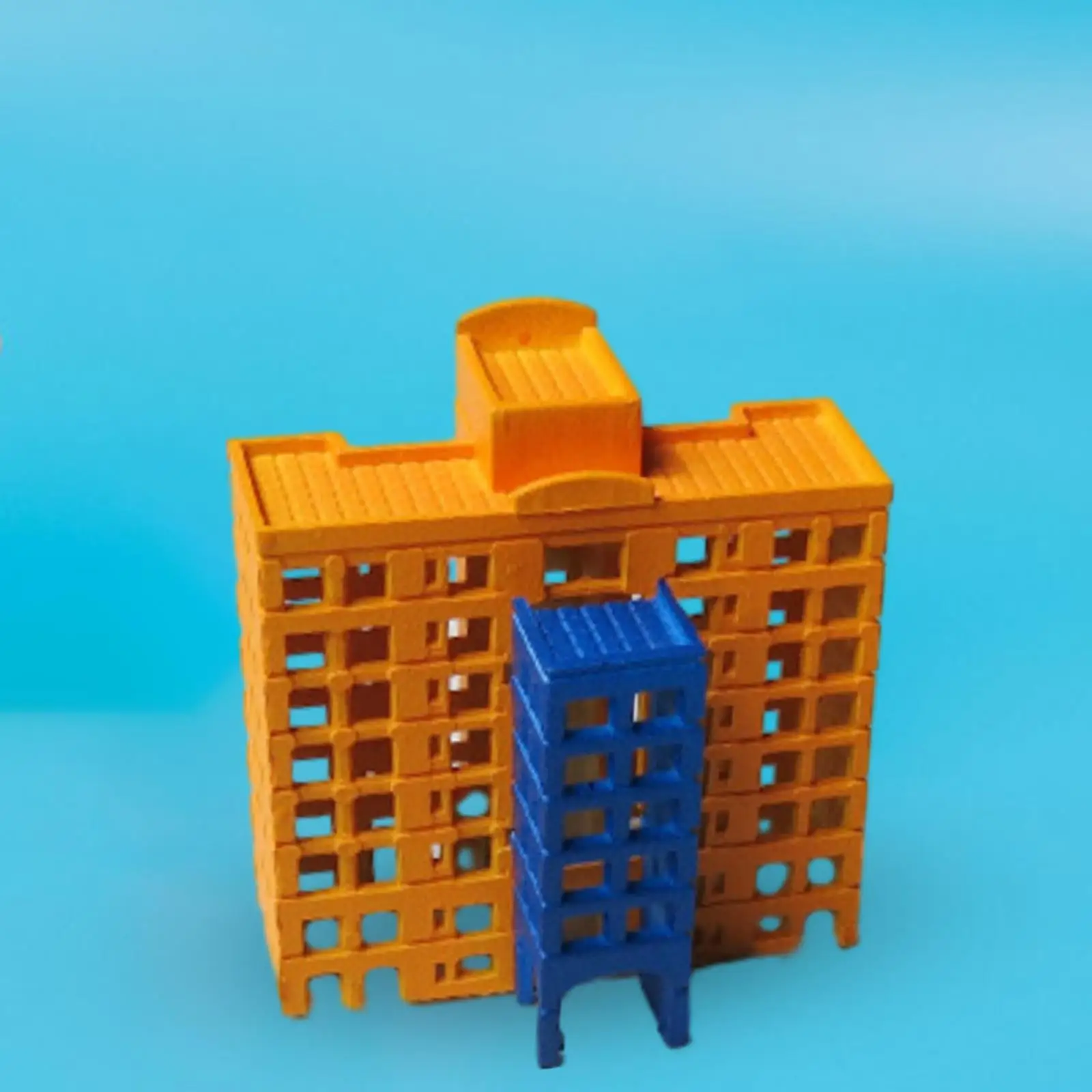 4x نموذج قطار المناظر الطبيعية الدعائم 1/500 مقياس لتقوم بها بنفسك السكك الحديدية العمارة