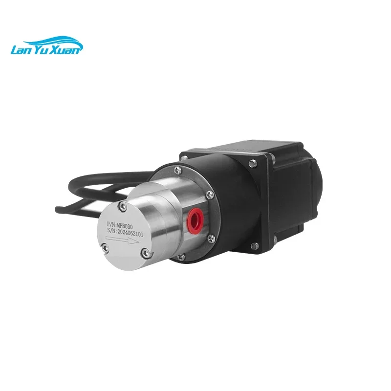 

MPB030 Micro alkaline liquid transportation electric magnetic drive gear pump With 200w Servo Motor