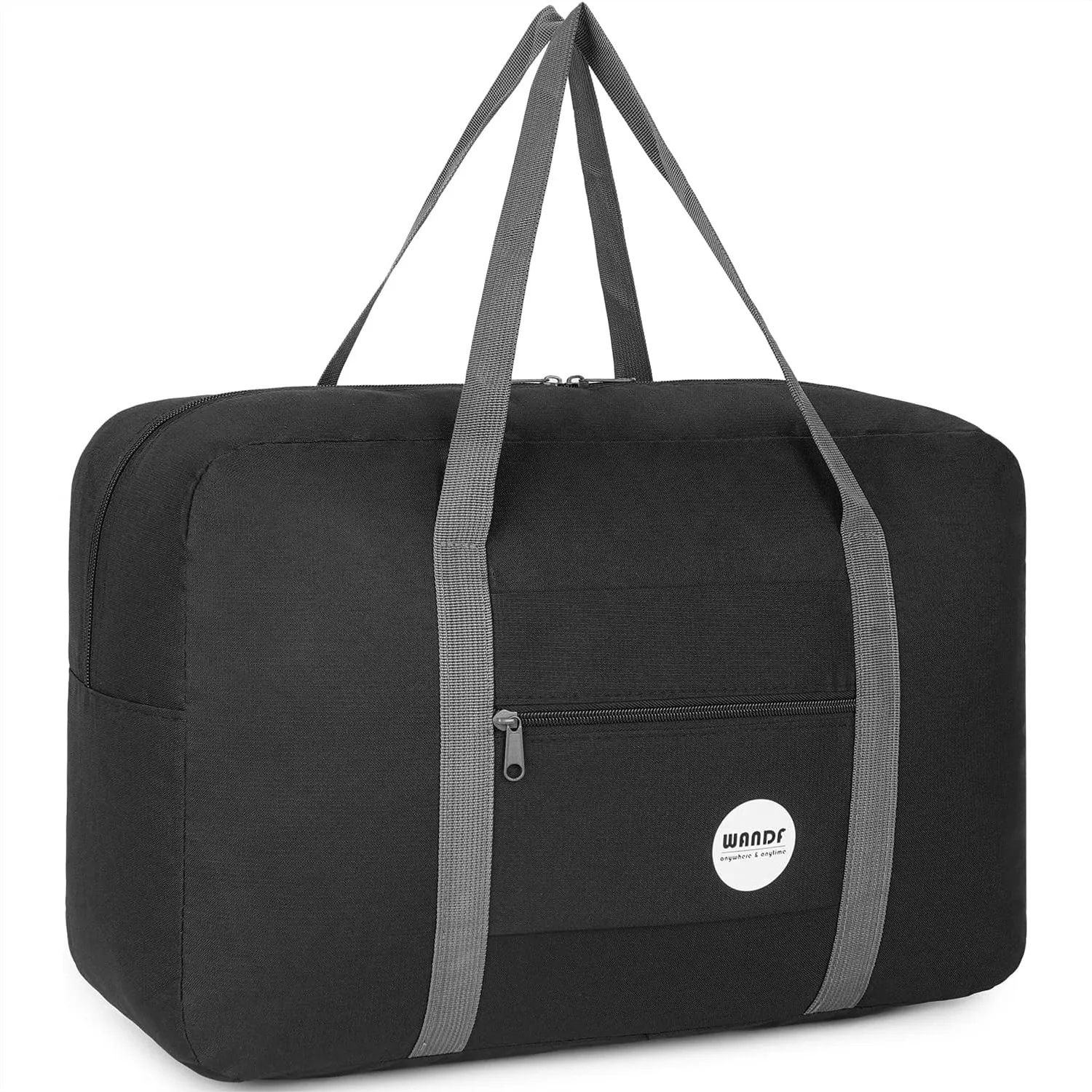 Personal Item Travel Duffel Bag 18x14x8 for Spirit Airlines Underseat Foldable Carry-on Luggage for Women