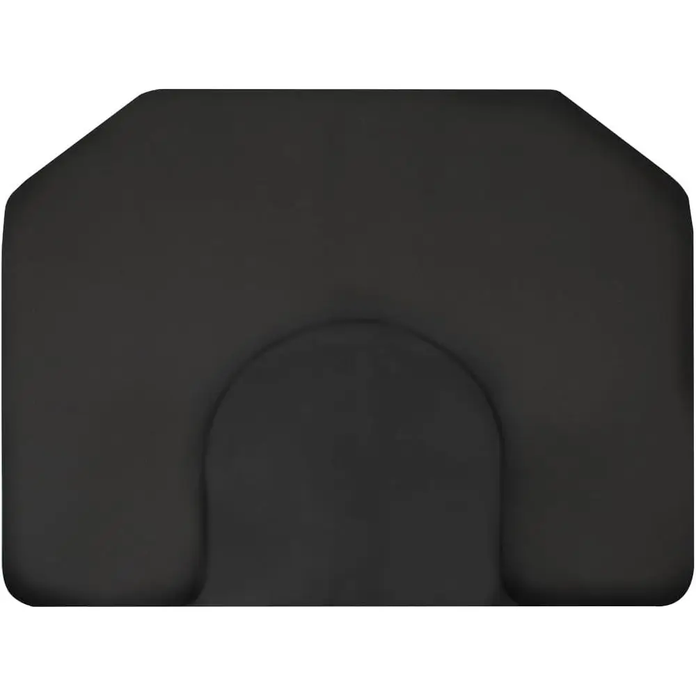 Anti-Fatigue Sn Chair Mat 4 x 5 ft Hexagon 7/8 Inch Puncture-Proof Polyethylene, Round-Base Chairs, Low-Static Easy-Clean Surfac
