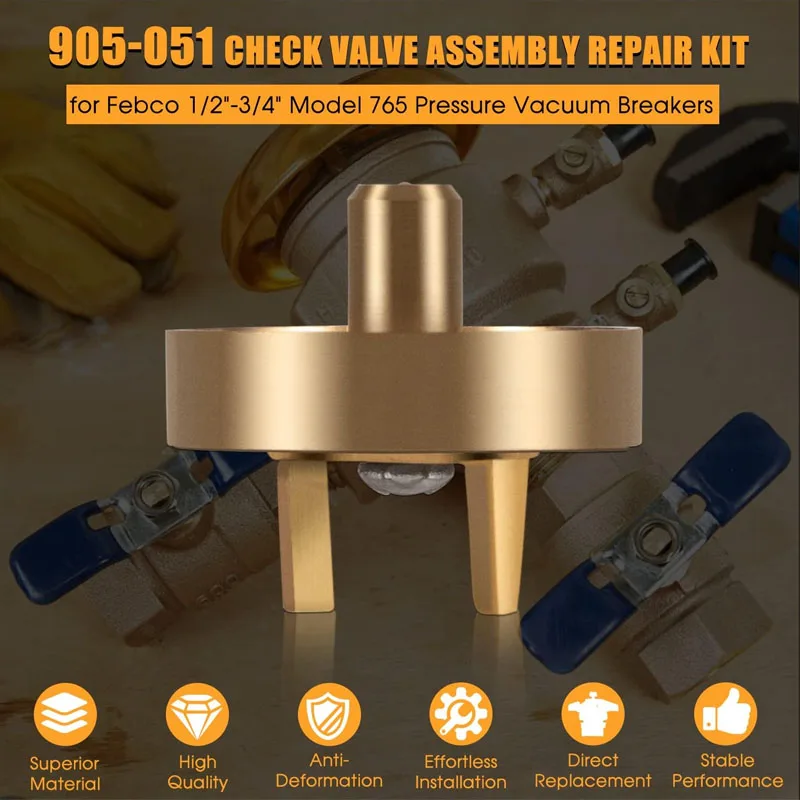 905-051 Check Valve Assembly Repair Kit Fit For Febco 765 1/2