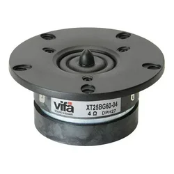 Original Vifa XT25BG60-04/08 4'' Home Audio DIY Aluminum Phase Fabric Tweeter Speaker Driver Dual Magnets Fs=589Hz 4/8ohm/100W