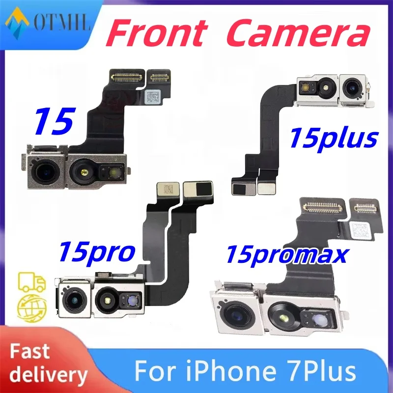 100% Tested Front Camera Flex For iPhone 15 15 Plus 15 Pro 1