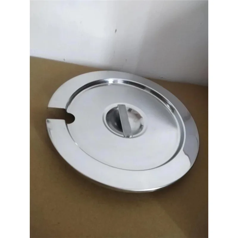 Stainless steel soup bucket with lid sauce bucket thermal insulation soup pool salad bucket buffet western restaurant hotel