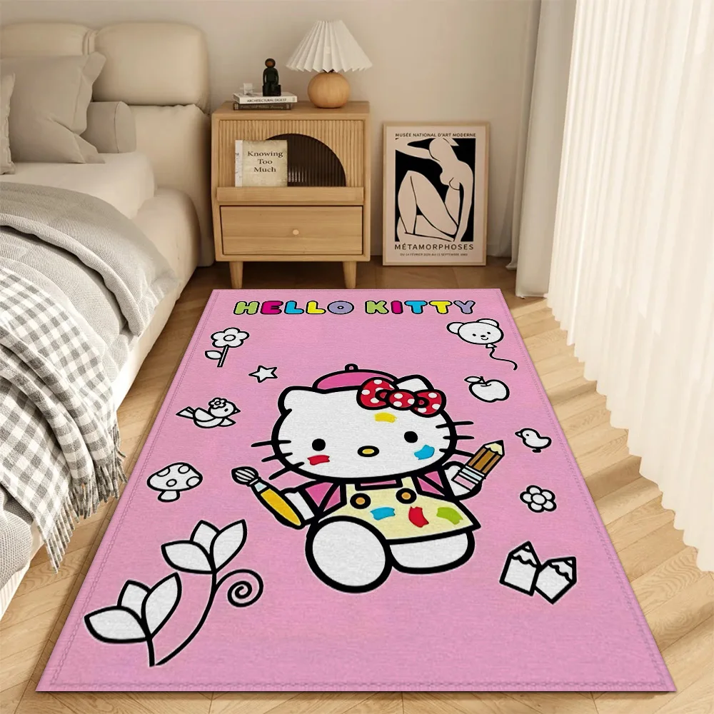 Decoration Rug Mat Bedroom Carpet Room Carpet H-hello Kitty Bath Mats Doormat Entrance Door Rugs Home Carpets Choice Foot Floor