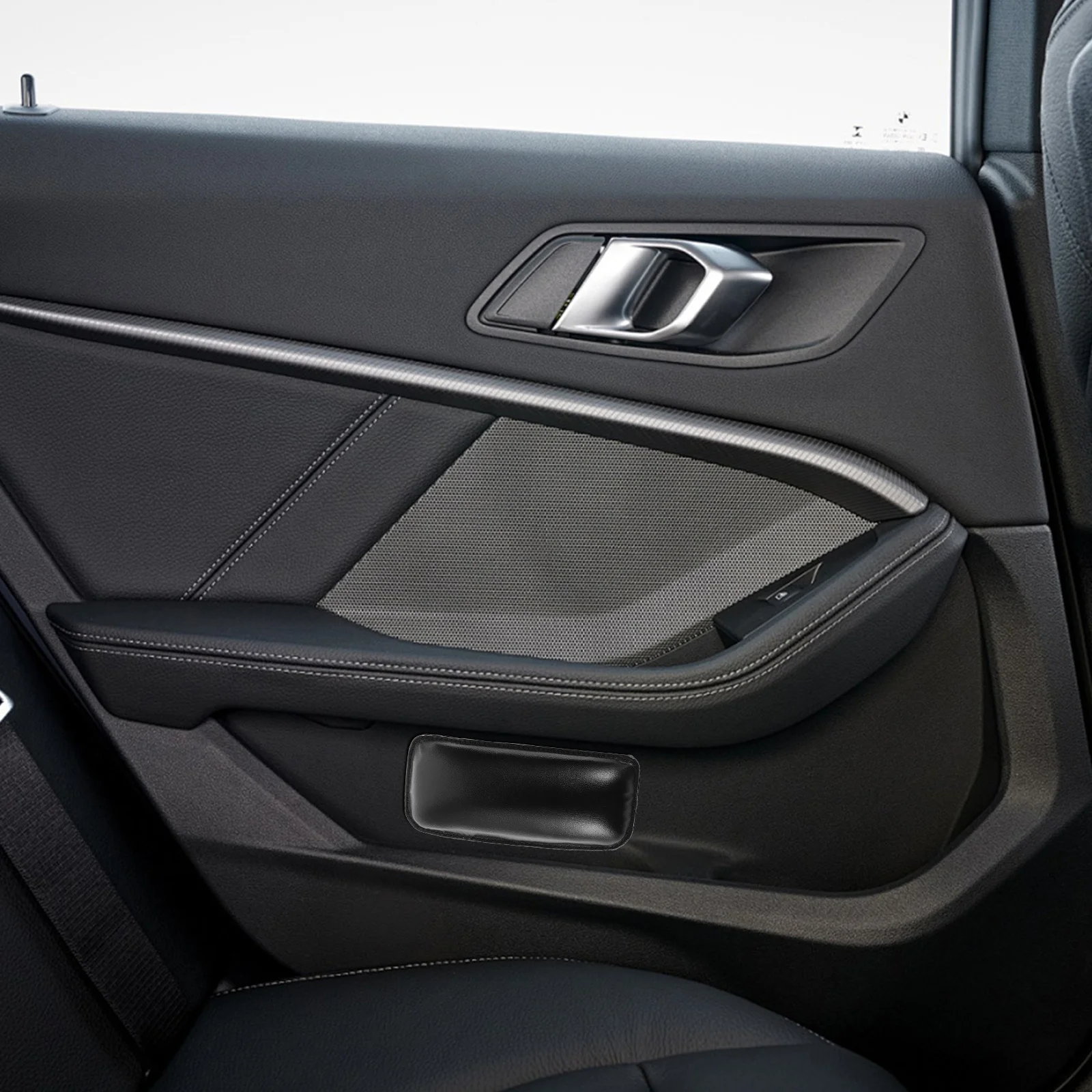 

2pcs Car Leg Cushion Knee Pad Universal Fit For Auto Interior Waterproof Anti-Slip Comfortable Support With Soft Sponge