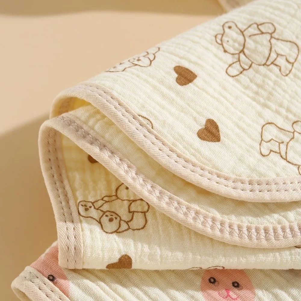 جديد ستة طبقة الشاش الوليد الطفل منشفة التجشؤ ماصة خفيفة الوزن وسادة الكتف للماء منشفة لعاب الطفل